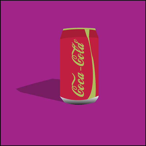 coke can illustration
