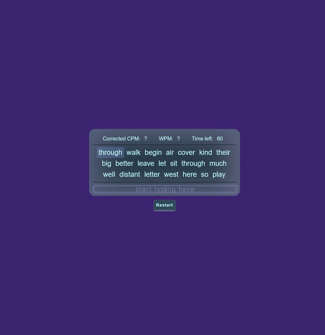 typing test website
